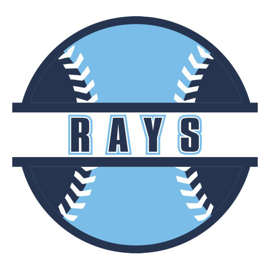 Baseball Tampa Bay Rays Logo decal supplier